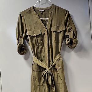 EXPRESS belted shirt dress SP *Great Condition*